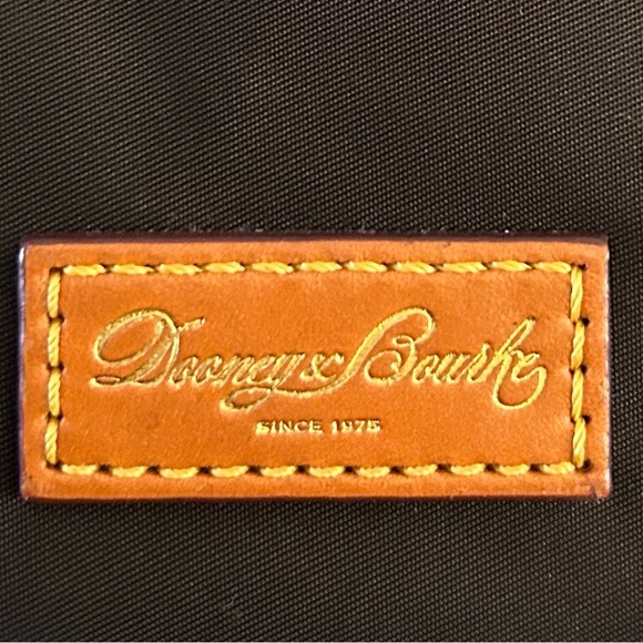 Dooney & Bourke | Triple Zip Nylon Crossbody | Black & Brown - Picture 6 of 6